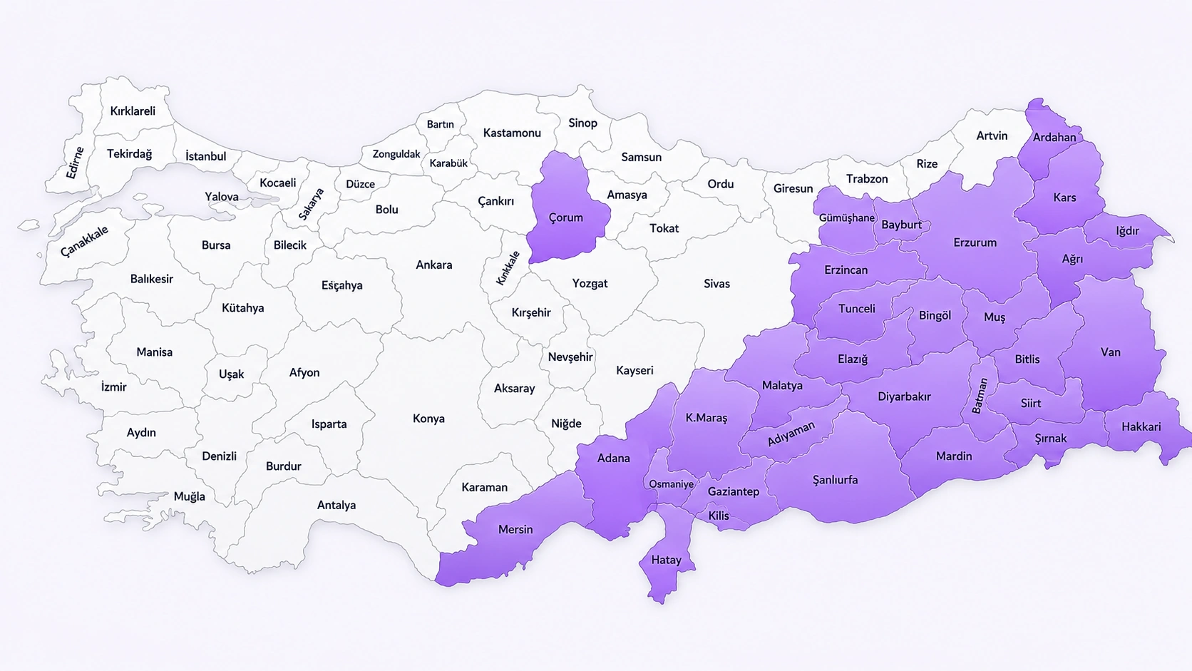 3. Bölge Digiturk Kampanya Haritası